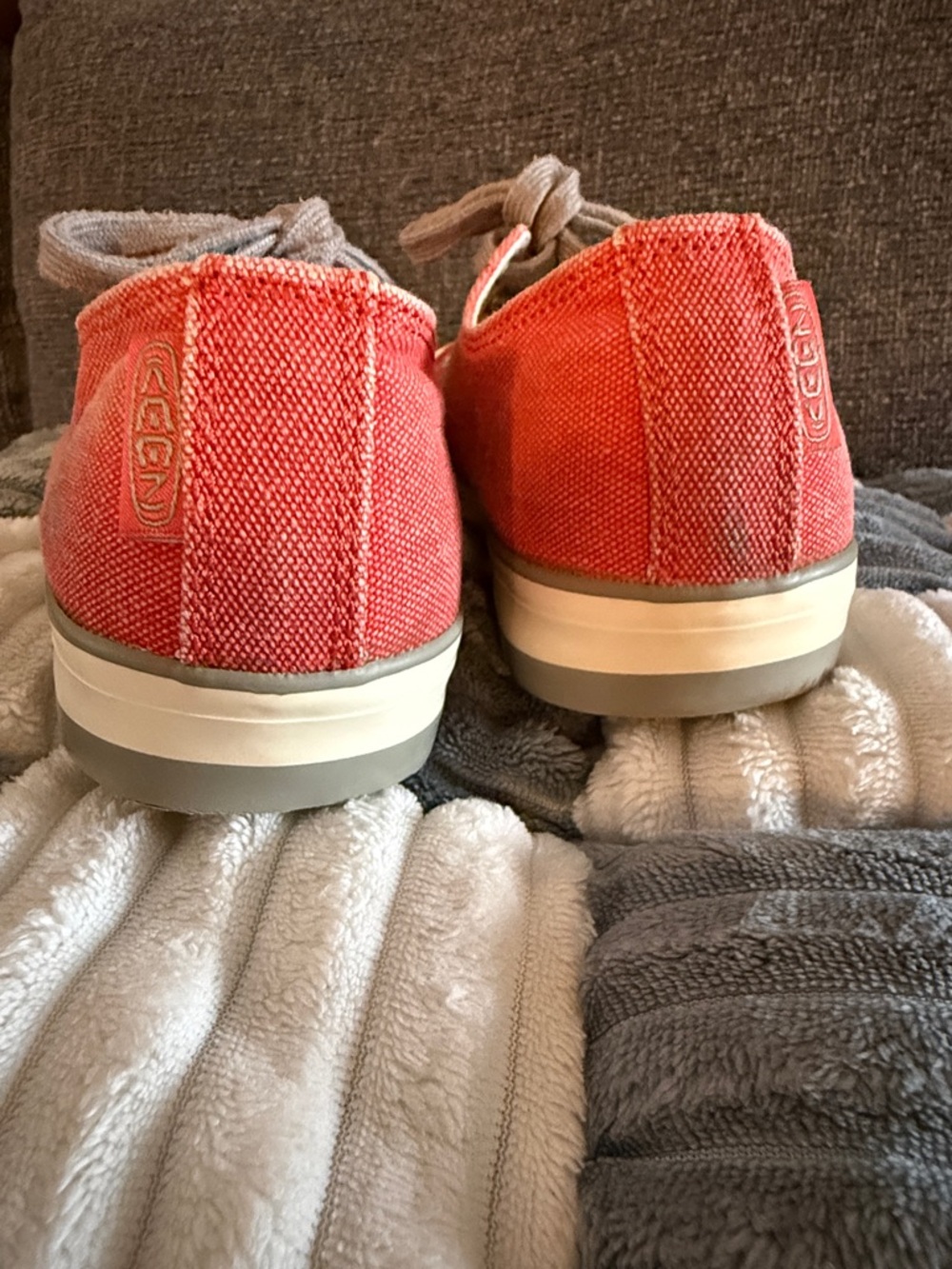 Keen Canvas Sneakers with Gray Laces - Picture 6 of 12